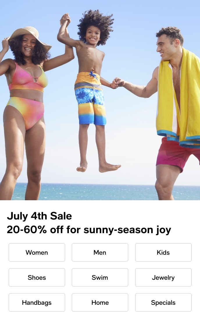 July 4th Sale, 20-60% Off For Sunny-Season Joy