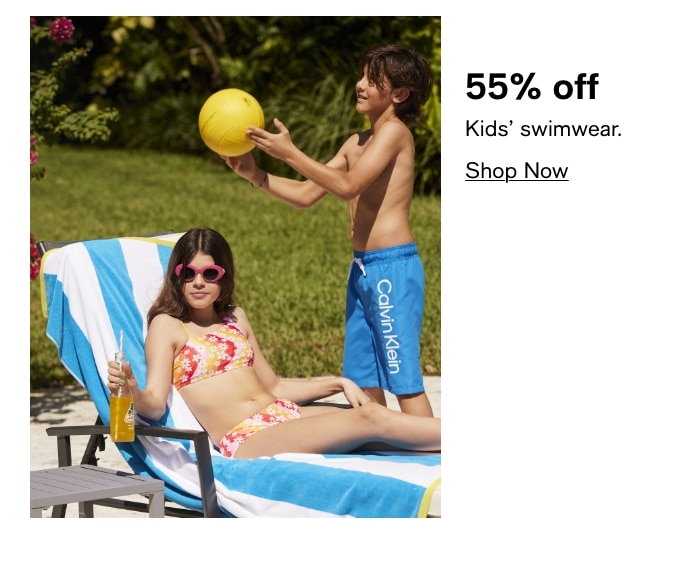 55% Off, Kids' Swimwear, Shop Now