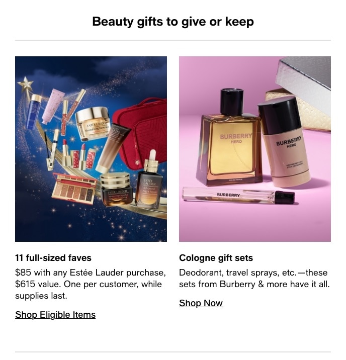 Beauty Gifts To Give Or Keep