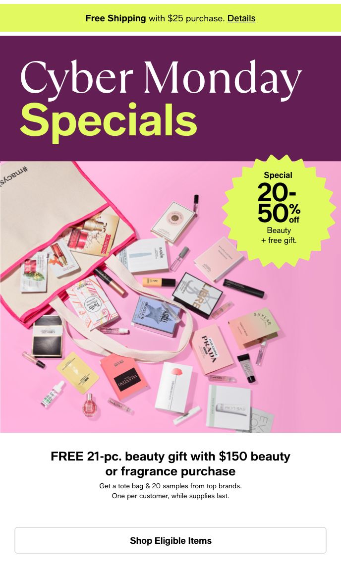 Get 20-50% off amazing beauty deals! - Macy's