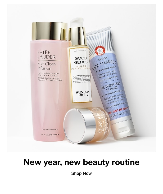 New Year, New Beauty Routine, Shop Now