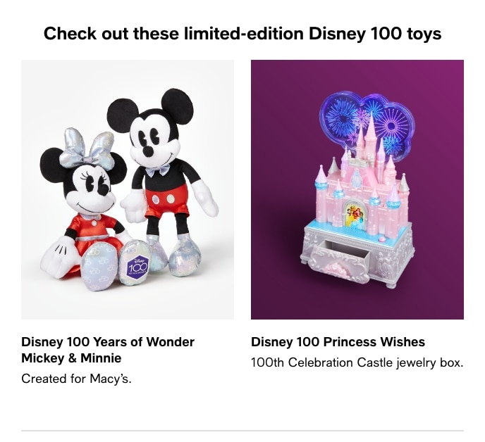 Disney turns 100, and Macy's celebrates with housewares - Home