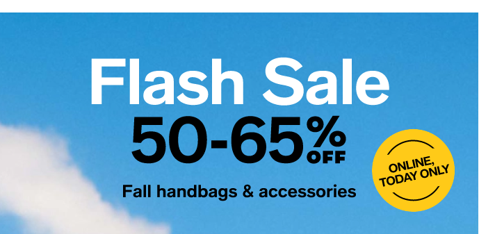Macy's flash sale handbags discount