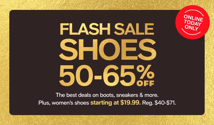 Macy s Shoes Flash Sale 50 65 off styles for women men kids Campaign Buzz